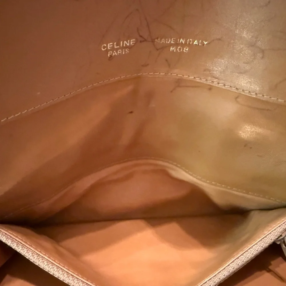 Authentic Celine Macadam Long Kiss Lock Wallet - Picture 14 of 16